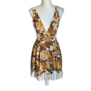 NOVIS Silk Mini Dress Size 4